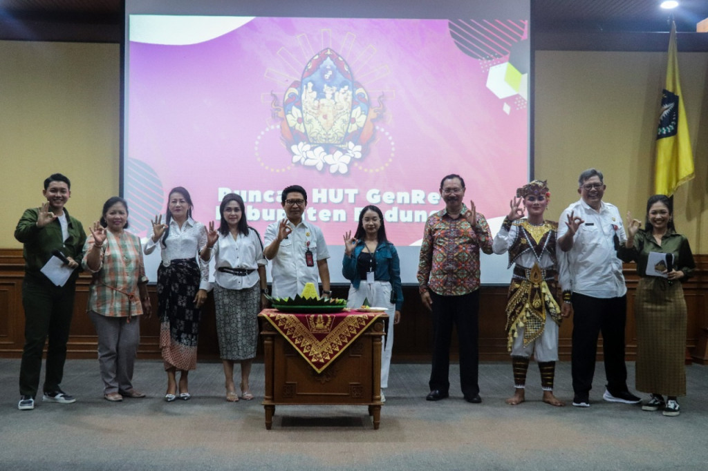 Sekda Adi Arnawa Hadiri HUT Forum Genre Kabupaten Badung Ke-2